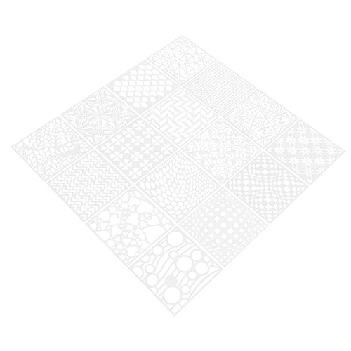 DIKACA 16 Stück Wiederverwendbare Schablonen Bastelschablonenvorlage Schablonen Zum Malen Geometrische Schablonen Wiederverwendbare Zeichenschablonen Und Für Das Haustier DIKACA 16 Stück Wiederverwendbare Schablonen Bastelschablonenvorlage Schablonen Zum Malen Geometrische Schablonen Wiederverwendbare Zeichenschablonen Und Für Das Haustier von DIKACA