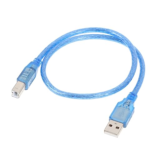 DIKACA 1Pc Connect Datenkabel Drum Cord E Piano Zubehör Typ Adapter Schnittstelle Keyboard Piano USB Kabel Zu USB Piano Keyboard E Piano Verbindungskabel Legierung Blau von DIKACA