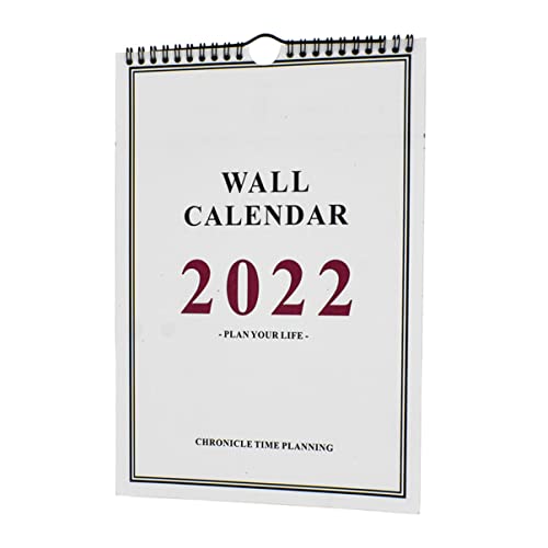 DIKACA 1Stück Hängender Wandkalender Handgezeichnete Planung für Büro Wohnzimmer Abwischbar Platz für Notizen Stilvolle Dekoration für Zuhause Minimalistisches von DIKACA