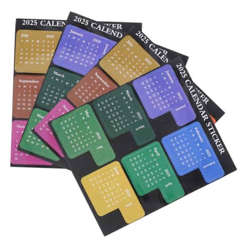 DIKACA 2 Satz -Klebeband groß Mini-Monats-Tabs tragbar Sticker-Planer Notizen farbig monatliche Planeraufkleber Monatsregisterkarten für Planer Monat Aufkleber Planer Tabs Papier DIKACA 2 Satz -Klebeband groß Mini-Monats-Tabs tragbar Sticker-Planer Notizen farbig monatliche Planeraufkleber Monatsregisterkarten für Planer Monat Aufkleber Planer Tabs Papier von DIKACA
