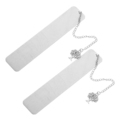 DIKACA 2 Stück Lesezeichen für Frauen DIY Blanko-Lesezeichen mit Kette Lesezeichen für Lehrer Frauen Lesezeichen markieren Buchmarkierungsdekor Lehrer -Lesezeichen Rostfreier Stahl Silber DIKACA 2 Stück Lesezeichen für Frauen DIY Blanko-Lesezeichen mit Kette Lesezeichen für Lehrer Frauen Lesezeichen markieren Buchmarkierungsdekor Lehrer -Lesezeichen Rostfreier Stahl Silber von DIKACA