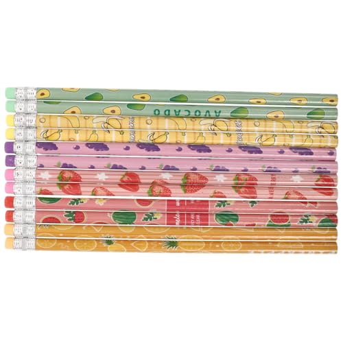DIKACA 24Stücke Bleistifte Motivationsstifte für Holzstifte mit Radiergummi Belohnung im Klassenzimmer Mitgebsel für Geburtstagsfeiern DIKACA 24Stücke Bleistifte Motivationsstifte für Holzstifte mit Radiergummi Belohnung im Klassenzimmer Mitgebsel für Geburtstagsfeiern von DIKACA