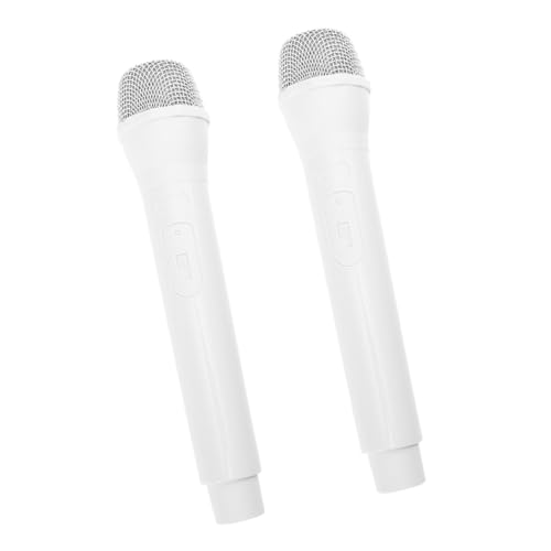 DIKACA 2Stücke Künstliche Mikrofon Requisite Simuliertes Mikrofon für Rollenspiel Zubehör Sicheres Material für Kreatives für Auftritte und Übungen DIKACA 2Stücke Künstliche Mikrofon Requisite Simuliertes Mikrofon für Rollenspiel Zubehör Sicheres Material für Kreatives für Auftritte und Übungen von DIKACA