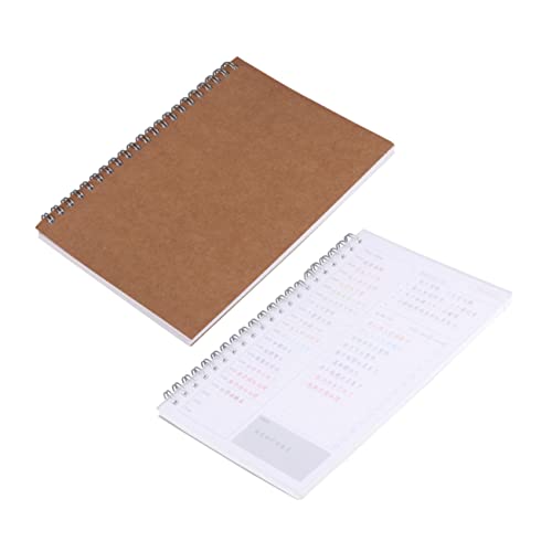 DIKACA 2Stücke Studenten Tagesplaner Notizbuch Hochwertiges Leder für Effiziente Planung Tagebuch Notizen und Kreative Ideen Schule Büro und Reisen DIKACA 2Stücke Studenten Tagesplaner Notizbuch Hochwertiges Leder für Effiziente Planung Tagebuch Notizen und Kreative Ideen Schule Büro und Reisen von DIKACA