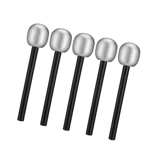 DIKACA 5 Stück Simulierte Mikrofonprops Mikrofon vorhanden Mikrofon- Blau hoch Nachtclub Mikrofone Simulationsmikrofonmodelle Mikrofon Spielzeugmikrofon Plastik Silber DIKACA 5 Stück Simulierte Mikrofonprops Mikrofon vorhanden Mikrofon- Blau hoch Nachtclub Mikrofone Simulationsmikrofonmodelle Mikrofon Spielzeugmikrofon Plastik Silber von DIKACA