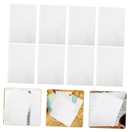 DIKACA 50 Stück Im Schreibtischkalender monatlich Planer täglich leer Lose Blattpapier Nachfüllpapier vorgelochte Notizbuch-Nachfüllung Blanko-Ordner-Nachfüllung Seiten auffüllen Weiß DIKACA 50 Stück Im Schreibtischkalender monatlich Planer täglich leer Lose Blattpapier Nachfüllpapier vorgelochte Notizbuch-Nachfüllung Blanko-Ordner-Nachfüllung Seiten auffüllen Weiß von DIKACA