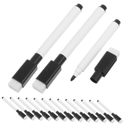 DIKACA 50 Stück Trocken Abwischbare Marker Mit Radiergummi Trocken Abwischbare Marker Trocken Abwischbarer Stift Whiteboard Marker Trocken Abwischbare Whiteboard Marker Mit DIKACA 50 Stück Trocken Abwischbare Marker Mit Radiergummi Trocken Abwischbare Marker Trocken Abwischbarer Stift Whiteboard Marker Trocken Abwischbare Whiteboard Marker Mit von DIKACA