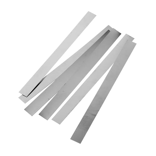 DIKACA 6 Stück Kupferstreifenplatte Kupferplatten Kupferzylinder Nickelanode reines Kupfer Zinkleisten für Dachmoos Vergoldungs-Kit Nickelstreifen Kupferanode Vernickelungs-Kit Silber DIKACA 6 Stück Kupferstreifenplatte Kupferplatten Kupferzylinder Nickelanode reines Kupfer Zinkleisten für Dachmoos Vergoldungs-Kit Nickelstreifen Kupferanode Vernickelungs-Kit Silber von DIKACA