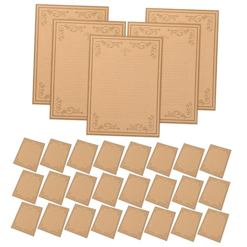 DIKACA 80 Stück Vintage Briefpapier retro alt aussehendes Papier Antiquität Pergament alle rustikal Briefpapier leer Schreibpapier dekoratives briefpapier Papier zum Schreiben Hellbraun DIKACA 80 Stück Vintage Briefpapier retro alt aussehendes Papier Antiquität Pergament alle rustikal Briefpapier leer Schreibpapier dekoratives briefpapier Papier zum Schreiben Hellbraun von DIKACA