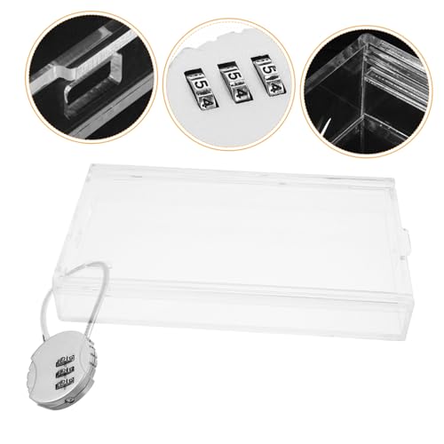 DIKACA Box Handy Aufbewahrungsbox Handy Aufbewahrungsschließfach Telefonkäfig UV Schließfachschloss Fingerabdruckhalter Kleine Smartphones Telefon Tragbares Telefonschloss von DIKACA