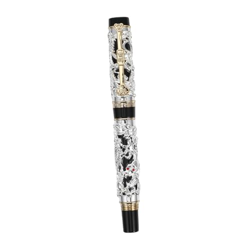 DIKACA Chinesischer Stil Stift Füllfederhalter Zum Schreiben Federkiel Kalligraphie-schreibstift Chinesischer Stift Füller Stiftnibs Stift Für Linkshänder Dip-stifte Silber Zinklegierung DIKACA Chinesischer Stil Stift Füllfederhalter Zum Schreiben Federkiel Kalligraphie-schreibstift Chinesischer Stift Füller Stiftnibs Stift Für Linkshänder Dip-stifte Silber Zinklegierung von DIKACA