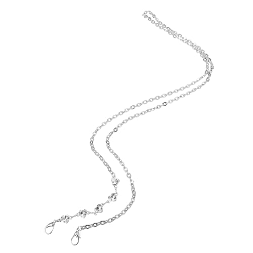 DIKACA Ersatz Handtaschenkette aus Metall Schultergurt für Stilvolle Umhängekette Leicht zu Reinigen für DIY Geldbörsen und Crossbody Robust DIKACA Ersatz Handtaschenkette aus Metall Schultergurt für Stilvolle Umhängekette Leicht zu Reinigen für DIY Geldbörsen und Crossbody Robust von DIKACA