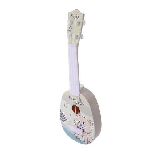 DIKACA Kreatives Ukulele für Musikinstrument für Anfänger Saitige Gitarre im Cartoon Design für Kleine Musiker Fördert Musikalisches Interesse und Kreativität von DIKACA