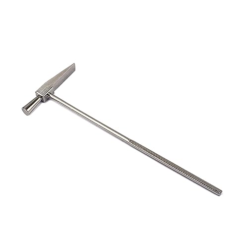 DIKACA Mbira Stimmhammer Trommelschlüssel Tuner Shaker Okarina Instrument Handtrommel Daumenfinger Handglocke Hammer Set Hackbrett Handpan Klavier Kalimba Stimmhammer Silber von DIKACA