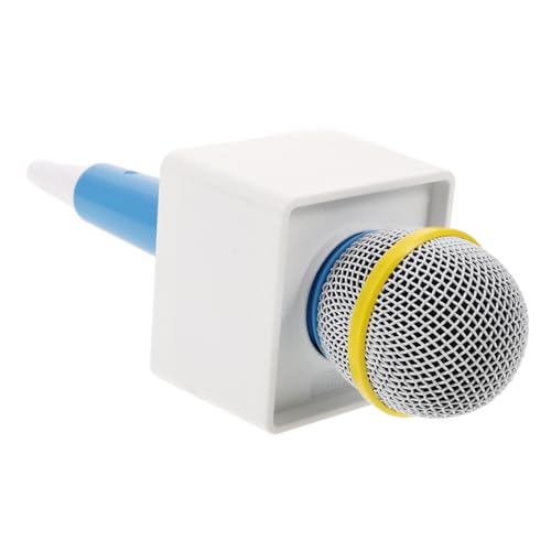 DIKACA simuliertes Mikrofon Retro Kind Rosa für simulierte Mikrofon-Requisiten Vortäuschen eines Mikrofonmodells Simulationsmikrofon vor, Spiel zu Plastik DIKACA simuliertes Mikrofon Retro Kind Rosa für simulierte Mikrofon-Requisiten Vortäuschen eines Mikrofonmodells Simulationsmikrofon vor, Spiel zu Plastik von DIKACA