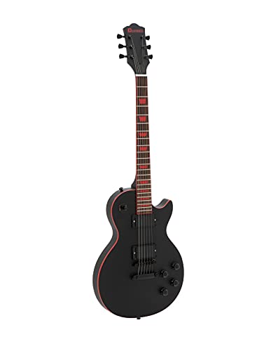 DIMAVERY LP-800 E-Gitarre, matt schwarz | E-Gitarre in LP-Form DIMAVERY LP-800 E-Gitarre, matt schwarz | E-Gitarre in LP-Form von DIMAVERY