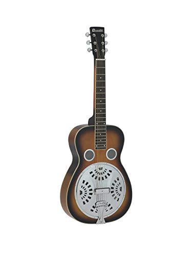 DIMAVERY RS-600 Resonator Lap Steel Gitarre, sunburst | Resonator Lap Steel Gitarre mit Squareneck von DIMAVERY