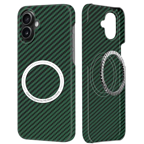 DIMIYER Kohlefaser für iPhone 16 Hülle, Carbon Textur Handyhülle aus echter Aramidfaser, Ultradünne und leichte mit Magnetisch, Cover Case Tasche für iPhone 16 Hülle Carbon Kohlefaser Design DIMIYER Kohlefaser für iPhone 16 Hülle, Carbon Textur Handyhülle aus echter Aramidfaser, Ultradünne und leichte mit Magnetisch, Cover Case Tasche für iPhone 16 Hülle Carbon Kohlefaser Design von DIMIYER