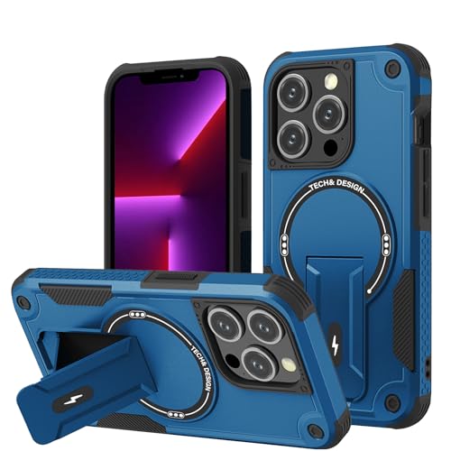 Panzerhülle für iPhone 13 Pro Max Hülle mit Ständer, Heavy Duty Schutzhülle für iPhone 13 Pro Max Hülle, Ganzkörper Militärischer Robust Stoßfest Handyhülle für iPhone 13 Pro Max Case, 6,7 Zoll Panzerhülle für iPhone 13 Pro Max Hülle mit Ständer, Heavy Duty Schutzhülle für iPhone 13 Pro Max Hülle, Ganzkörper Militärischer Robust Stoßfest Handyhülle für iPhone 13 Pro Max Case, 6,7 Zoll von DIMIYER