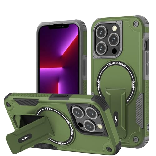 Panzerhülle für iPhone 13 Pro Max Hülle mit Ständer, Heavy Duty Schutzhülle für iPhone 13 Pro Max Hülle, Ganzkörper Militärischer Robust Stoßfest Handyhülle für iPhone 13 Pro Max Case, 6,7 Zoll Panzerhülle für iPhone 13 Pro Max Hülle mit Ständer, Heavy Duty Schutzhülle für iPhone 13 Pro Max Hülle, Ganzkörper Militärischer Robust Stoßfest Handyhülle für iPhone 13 Pro Max Case, 6,7 Zoll von DIMIYER