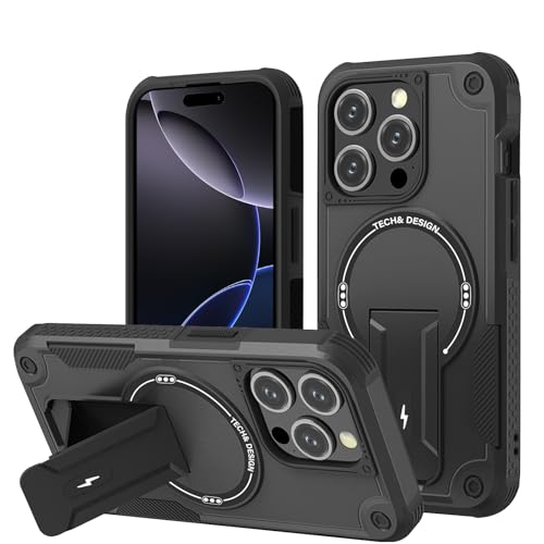 DIMIYER Panzerhülle für iPhone 16 Pro Max Hülle mit Ständer, Heavy Duty Schutzhülle für iPhone 16 Pro Max Hülle, Ganzkörper Militärischer Robust Stoßfest Handyhülle für iPhone 16 Pro Max Case DIMIYER Panzerhülle für iPhone 16 Pro Max Hülle mit Ständer, Heavy Duty Schutzhülle für iPhone 16 Pro Max Hülle, Ganzkörper Militärischer Robust Stoßfest Handyhülle für iPhone 16 Pro Max Case von DIMIYER