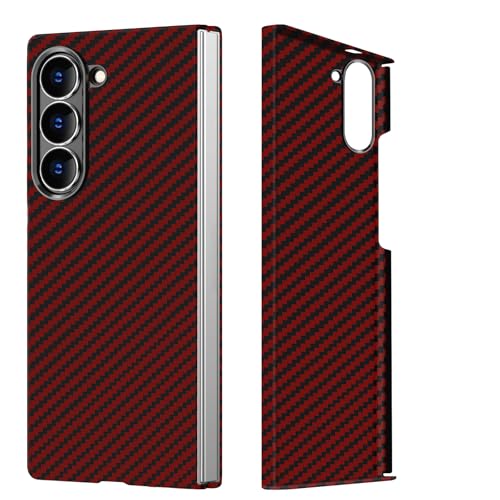 Kohlefaser für Samsung Galaxy Z Fold 4 Hülle, Carbon Textur Handyhülle aus echter Aramidfaser, Ultradünne und leichte, Cover Case Tasche für Samsung Fold 4 5G Hülle Carbon Kohlefaser Design Kohlefaser für Samsung Galaxy Z Fold 4 Hülle, Carbon Textur Handyhülle aus echter Aramidfaser, Ultradünne und leichte, Cover Case Tasche für Samsung Fold 4 5G Hülle Carbon Kohlefaser Design von DIMIYER