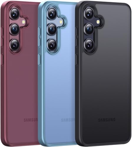 Matt Hülle für Samsung Galaxy A25 Hülle [Tolle Haptik] Stoßfeste Kratzfeste Schutzhülle (Anti-Fingerabdruck) Handyhülle für Samsung Galaxy A25 5G Hülle Matt Gefrostete Dünn Cover Case für Samsung A25 von DIMIYER