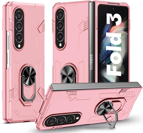 Panzerhülle für Samsung Galaxy Z Fold 3 Hülle mit Ständer, Heavy Duty Schutzhülle für Samsung Z Fold 3 Hülle, Ganzkörper Militärischer Robust Stoßfest Handyhülle für Samsung Fold 3 Case Panzerhülle für Samsung Galaxy Z Fold 3 Hülle mit Ständer, Heavy Duty Schutzhülle für Samsung Z Fold 3 Hülle, Ganzkörper Militärischer Robust Stoßfest Handyhülle für Samsung Fold 3 Case von DIMIYER