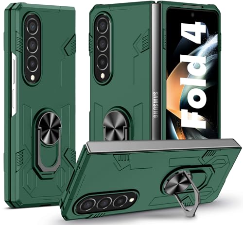 Panzerhülle für Samsung Galaxy Z Fold 4 Hülle mit Ständer, Heavy Duty Schutzhülle für Samsung Z Fold 4 Hülle, Ganzkörper Militärischer Robust Stoßfest Handyhülle für Samsung Fold 4 Case Panzerhülle für Samsung Galaxy Z Fold 4 Hülle mit Ständer, Heavy Duty Schutzhülle für Samsung Z Fold 4 Hülle, Ganzkörper Militärischer Robust Stoßfest Handyhülle für Samsung Fold 4 Case von DIMIYER