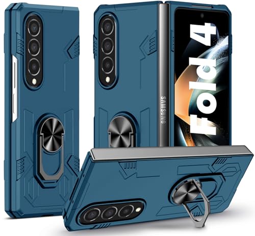 Panzerhülle für Samsung Galaxy Z Fold 4 Hülle mit Ständer, Heavy Duty Schutzhülle für Samsung Z Fold 4 Hülle, Ganzkörper Militärischer Robust Stoßfest Handyhülle für Samsung Fold 4 Case Panzerhülle für Samsung Galaxy Z Fold 4 Hülle mit Ständer, Heavy Duty Schutzhülle für Samsung Z Fold 4 Hülle, Ganzkörper Militärischer Robust Stoßfest Handyhülle für Samsung Fold 4 Case von DIMIYER