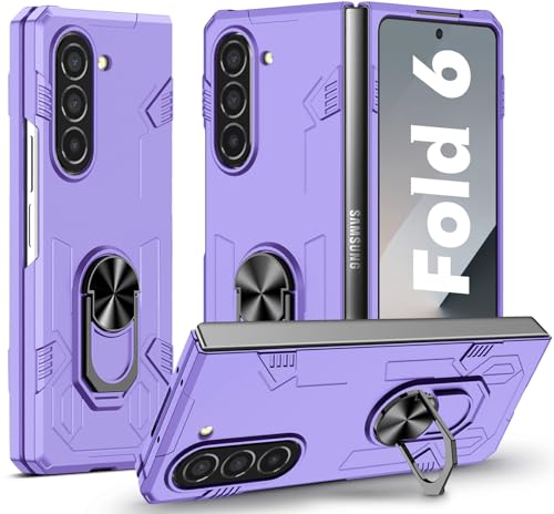 Panzerhülle für Samsung Galaxy Z Fold 6 Hülle mit Ständer, Heavy Duty Schutzhülle für Samsung Z Fold 6 Hülle, Ganzkörper Militärischer Robust Stoßfest Handyhülle für Samsung Fold 6 Case Panzerhülle für Samsung Galaxy Z Fold 6 Hülle mit Ständer, Heavy Duty Schutzhülle für Samsung Z Fold 6 Hülle, Ganzkörper Militärischer Robust Stoßfest Handyhülle für Samsung Fold 6 Case von DIMIYER