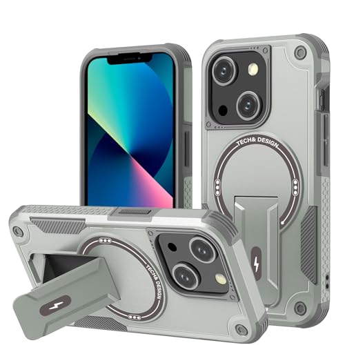 DIMIYER Panzerhülle für iPhone 13/für iPhone 14 Hülle mit Ständer, Heavy Duty Schutzhülle für iPhone 14/13 Hülle, Ganzkörper Militärischer Robust Stoßfest Handyhülle für iPhone 13/14 Case DIMIYER Panzerhülle für iPhone 13/für iPhone 14 Hülle mit Ständer, Heavy Duty Schutzhülle für iPhone 14/13 Hülle, Ganzkörper Militärischer Robust Stoßfest Handyhülle für iPhone 13/14 Case von DIMIYER