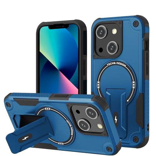 DIMIYER Panzerhülle für iPhone 13/für iPhone 14 Hülle mit Ständer, Heavy Duty Schutzhülle für iPhone 14/13 Hülle, Ganzkörper Militärischer Robust Stoßfest Handyhülle für iPhone 13/14 Case DIMIYER Panzerhülle für iPhone 13/für iPhone 14 Hülle mit Ständer, Heavy Duty Schutzhülle für iPhone 14/13 Hülle, Ganzkörper Militärischer Robust Stoßfest Handyhülle für iPhone 13/14 Case von DIMIYER