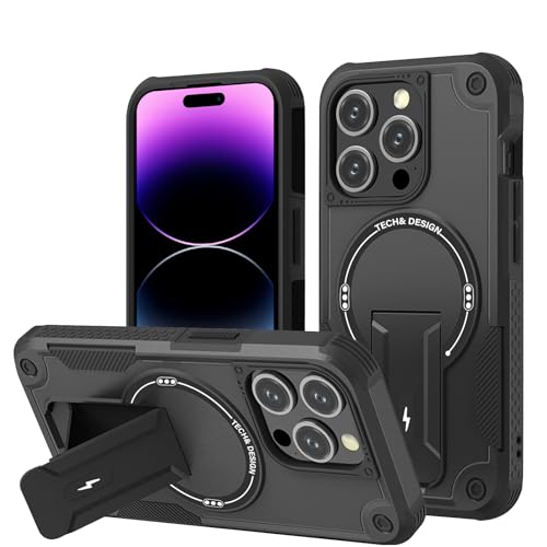 Panzerhülle für iPhone 14 Pro Max Hülle mit Ständer, Heavy Duty Schutzhülle für iPhone 14 Pro Max Hülle, Ganzkörper Militärischer Robust Stoßfest Handyhülle für iPhone 14 Pro Max Case, 6,7 Zoll Panzerhülle für iPhone 14 Pro Max Hülle mit Ständer, Heavy Duty Schutzhülle für iPhone 14 Pro Max Hülle, Ganzkörper Militärischer Robust Stoßfest Handyhülle für iPhone 14 Pro Max Case, 6,7 Zoll von DIMIYER