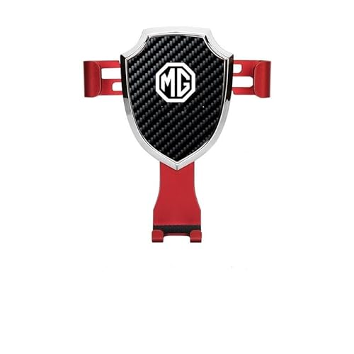 DINGDAA Handyhalterung Auto für MG 5 MG5 Sedan 2021 2022 2023 2024, Belüftungsöffnungen Handyhalter Drehbare KFZ Handy Halterung Auto Zubehör,Red DINGDAA Handyhalterung Auto für MG 5 MG5 Sedan 2021 2022 2023 2024, Belüftungsöffnungen Handyhalter Drehbare KFZ Handy Halterung Auto Zubehör,Red von DINGDAA