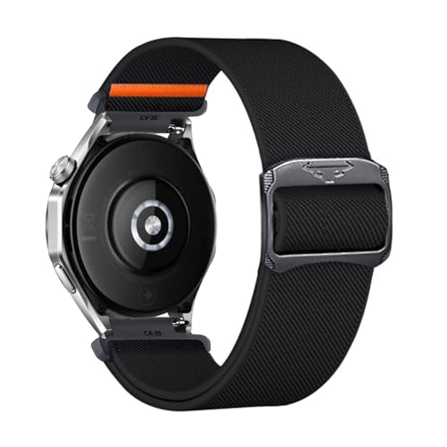 DINGK Uhrenarmband für OnePlus Watch 2 Armband Weiches Elastisches Nylon Atmungsaktiv Outdoor Sport Verschleißfest Verstellbares Ersatzbänder Kompatibel mit OnePlus Watch 2 Band (6) von DINGK