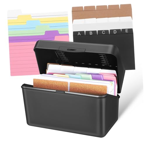 DINHEAROM 1 Setzen Sie Flash-karten Gefütterte Karteikarten Word-notizen-pads Flitzkarten Mit Ringen, Die Notizen Mit Hülle Für Klassenzimmer von DINHEAROM
