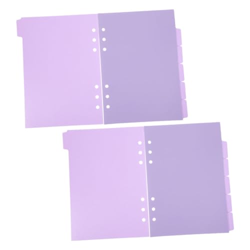 DINHEAROM 12Stücke Büro Ordner Trennblätter Farbiges Design Seitenmarkierungen für Notizbuch und Planner Seitiges zur Individuellen Kategorisierung DINHEAROM 12Stücke Büro Ordner Trennblätter Farbiges Design Seitenmarkierungen für Notizbuch und Planner Seitiges zur Individuellen Kategorisierung von DINHEAROM