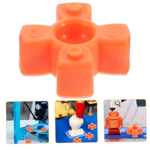 DINHEAROM Pflaumenförmige Gummikupplung Flexibles Dämpfungspad für Cnc Maschinen Servo Schrittmotoren Langlebig Robust Vibrationsreduzierend Hochgradig DINHEAROM Pflaumenförmige Gummikupplung Flexibles Dämpfungspad für Cnc Maschinen Servo Schrittmotoren Langlebig Robust Vibrationsreduzierend Hochgradig von DINHEAROM