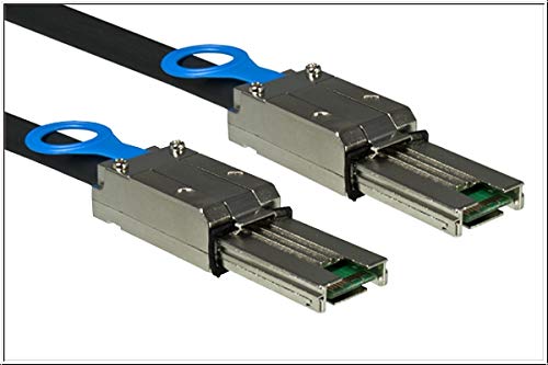 DINIC, Madison SAS Kabel extern SFF-8088 Stecker auf SFF-8088 Stecker (1m, schwarz) von DINIC