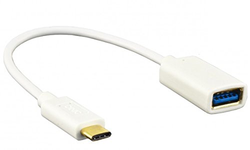 DINIC USB 3.1 Adapter Typ C Stecker auf USB 3.0 A Buchse, 0,2m von DINIC