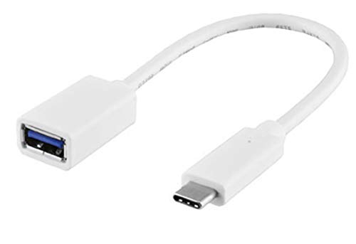 DINIC USB 3.1 Adapter Typ C Stecker auf USB 3.0 A Buchse, 0,2m von DINIC