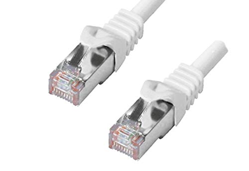 DINIC c6 N-2 2 m CAT6 SF/UTP (S-FTP) weiß Netzwerk-Kabel – Netzwerk-Kabel (2 m, Cat6, SF/UTP (S-FTP), RJ-45, RJ-45, weiß) von DINIC