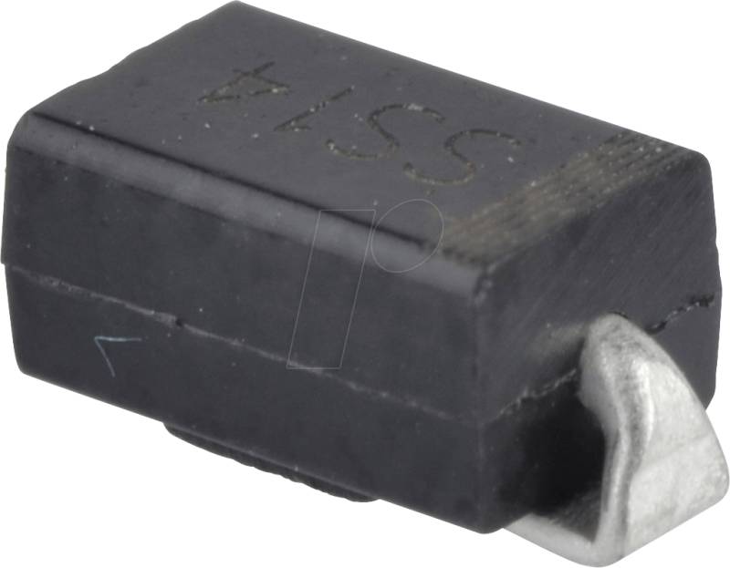 B2100-13-F DII - Schottky-Barrier-Gleichrichterdiode, 100 V, 2 A, SMB von DIODES INCORPORATED