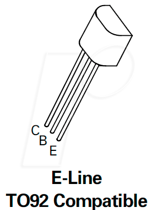 ZTX 851 ZET - HF-Bipolartransistor, NPN, 60 Vceo, 4 A, 1,2 W, E-Line von DIODES INCORPORATED