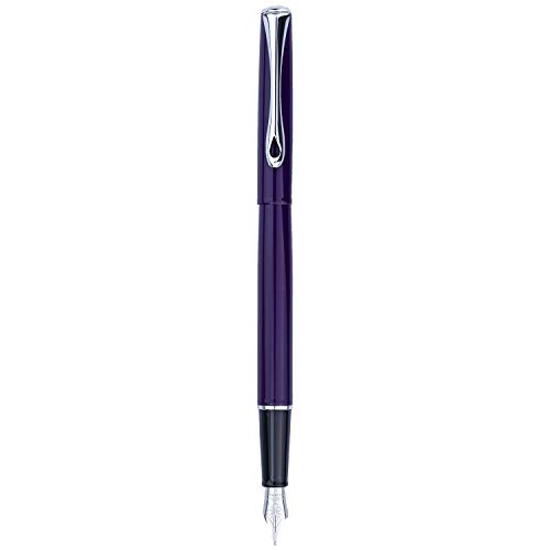 DIPLOMAT - D40703025 - Füller Traveller Violett - Mit Edelstahlfeder - Schick und elegant - 5-Jahre-Garantie - Langlebig - Violett DIPLOMAT - D40703025 - Füller Traveller Violett - Mit Edelstahlfeder - Schick und elegant - 5-Jahre-Garantie - Langlebig - Violett von DIPLOMAT