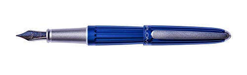 DIPLOMAT - Füllhalter Aero blau - Schick und elegant - Langlebig - 5-Jahre-Garantie - Elektrisches Blau von DIPLOMAT