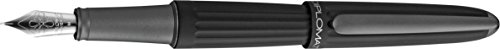 DIPLOMAT - Füllhalter Aero schwarz - Schick und elegant - Langlebig - 5-Jahre-Garantie - Schwarz matt von DIPLOMAT
