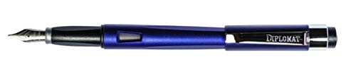 DIPLOMAT - Füllhalter Magnum Indigo blau - Schick und elegant - 2-Jahre-Garantie - Blau von DIPLOMAT