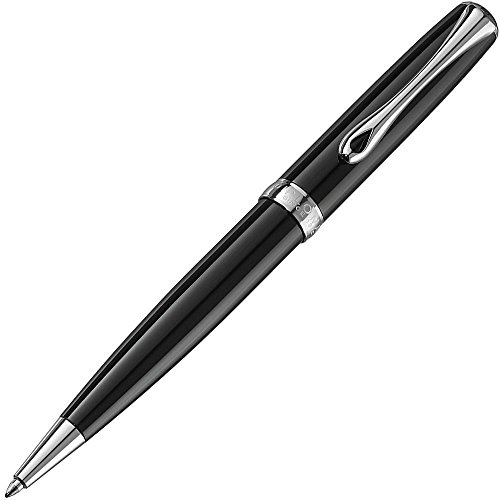 DIPLOMAT - Kugelschreiber Excellence A2 Lapis schwarz matt Chrom easyFlow - Schick und elegant - Lange Lebensdauer - Lapis schwarz - 5 Jahre Garantie DIPLOMAT - Kugelschreiber Excellence A2 Lapis schwarz matt Chrom easyFlow - Schick und elegant - Lange Lebensdauer - Lapis schwarz - 5 Jahre Garantie von DIPLOMAT